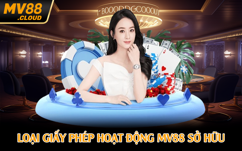 Loại giấy phép hoạt động MV88 sở hữu